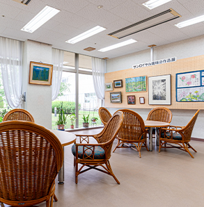 フロアマップ　談話室