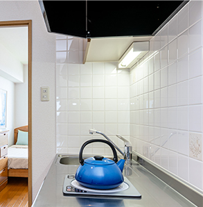 設備紹介　システムミニキッチン