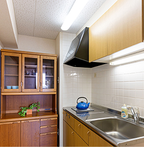 設備紹介　システムミニキッチン