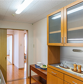 設備紹介　システムミニキッチン