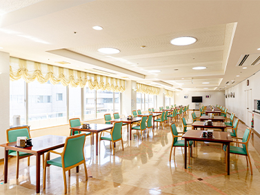 各種サービスのご案内　こだわりのお食事　食堂（サン・リブレ）